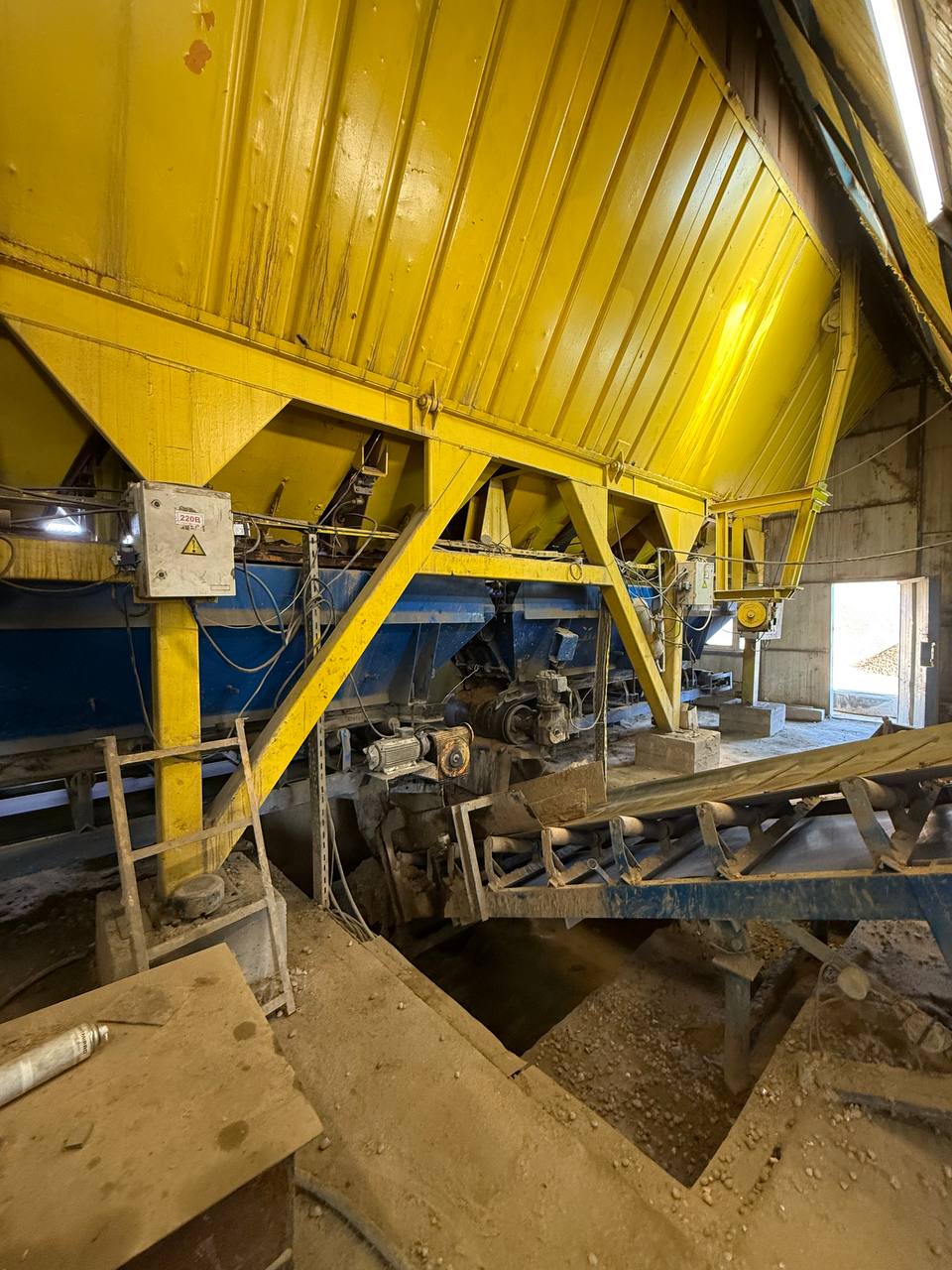 Производственная территория завода